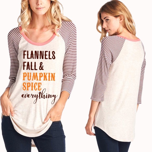 “Greeley” Pumpkin Spice Top - Picture 2 of 4